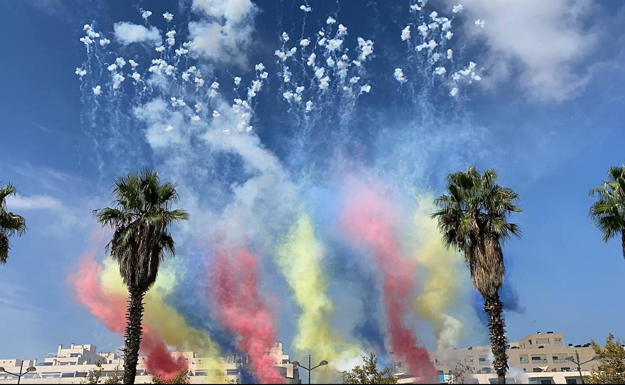 Mascletà en Benicalap.