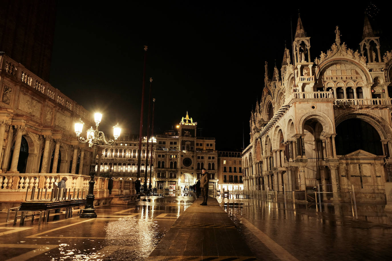 Fotos: El encanto de Venecia al caer la noche