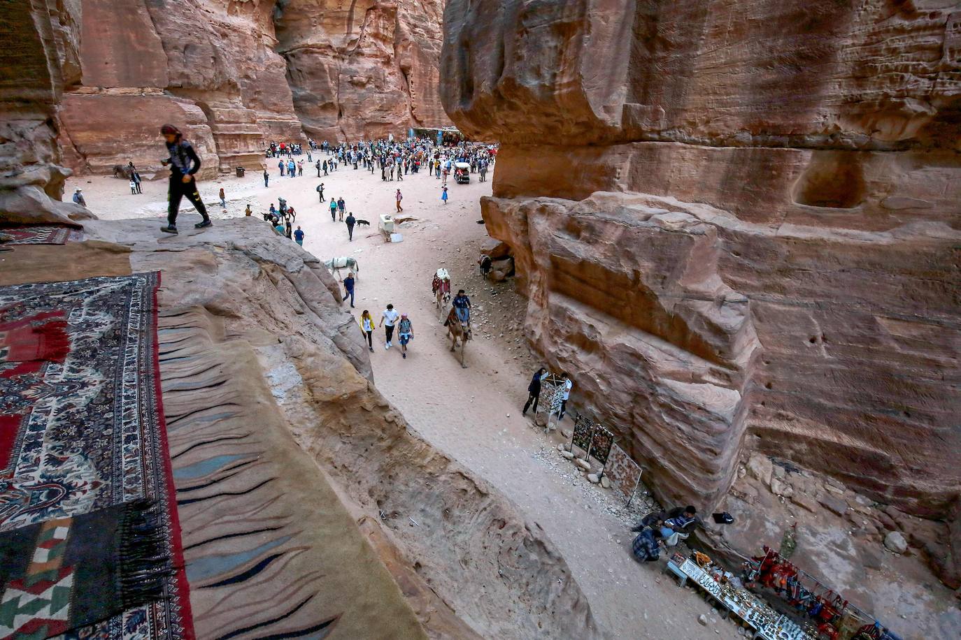 Fotos: Invasión en Petra