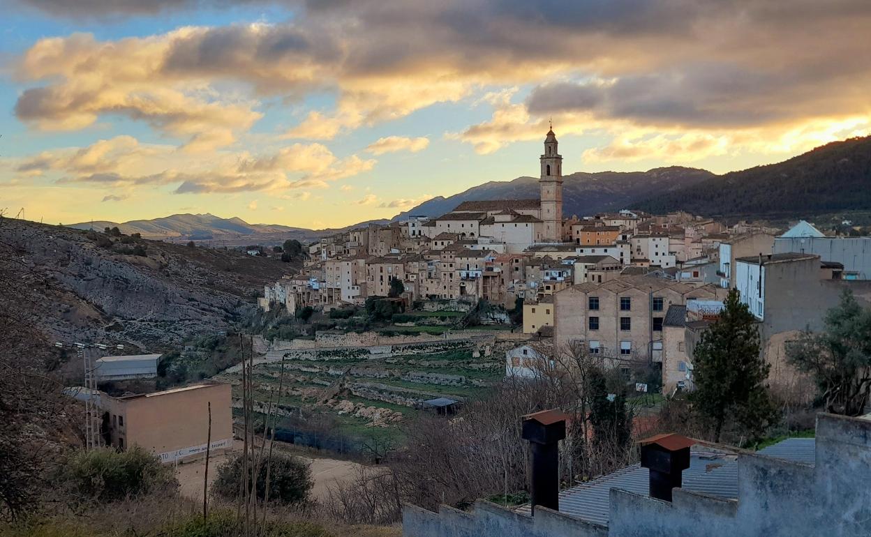 Vista general de Bocairent. 