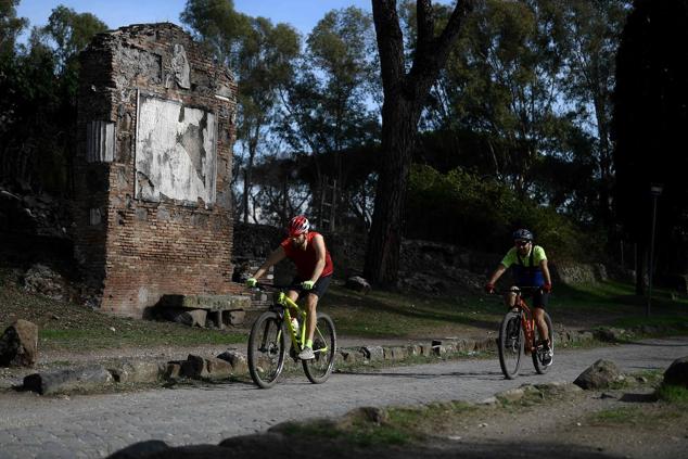 Fotos: Impresionante hallazgo en la Vía Apia de Roma
