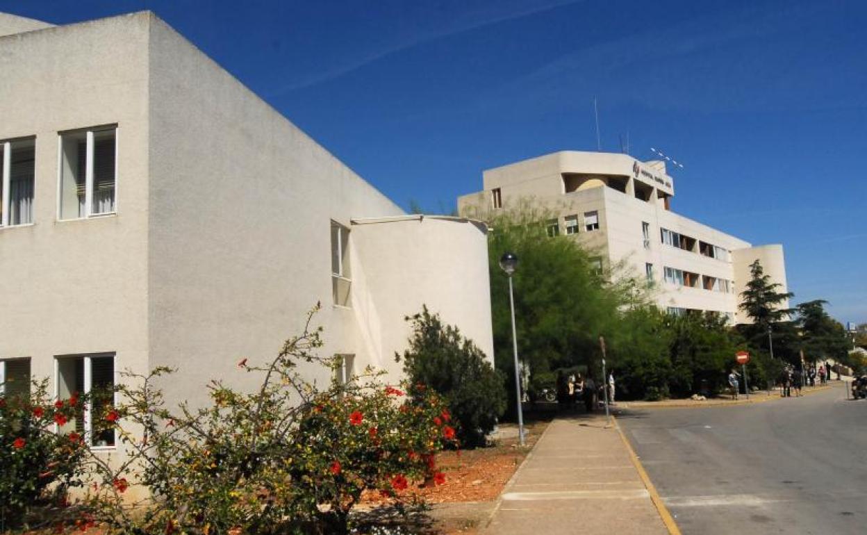 Panorámica del Hospital de Dénia. 