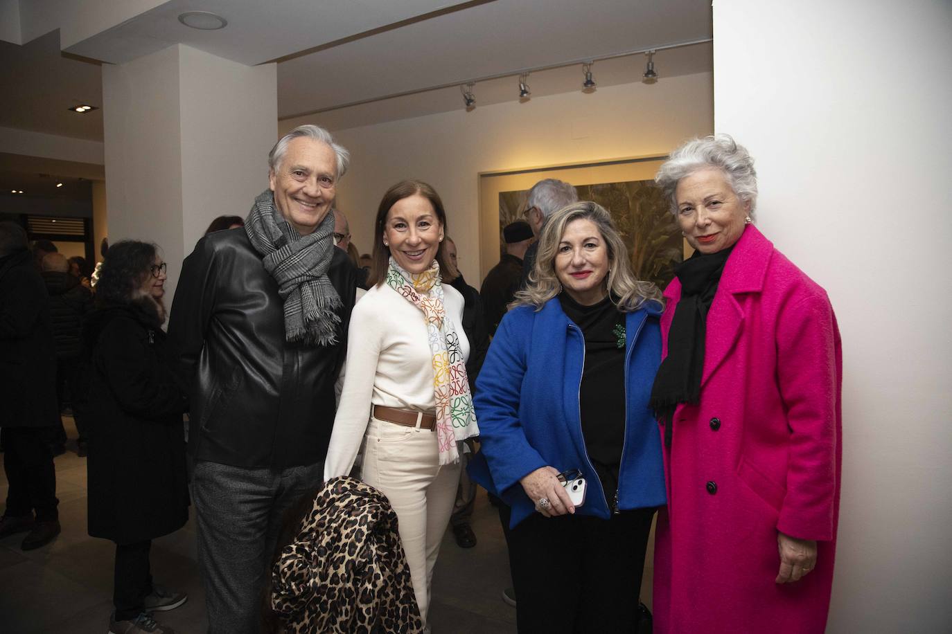 José Miguel García Agustín, María José Albert, Sara Joudí y Victoria Vinaixa.