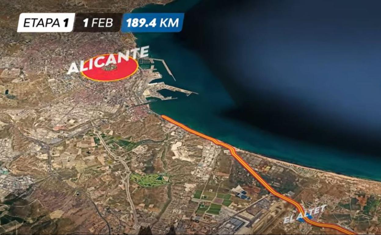 Volta Ciclista a la Comunitat: por dónde pasa hoy 1 de febrero | La etapa 1 de la Volta a la Comunitat: horario, recorrido y localidades de paso hoy entre Orihuela y Altea