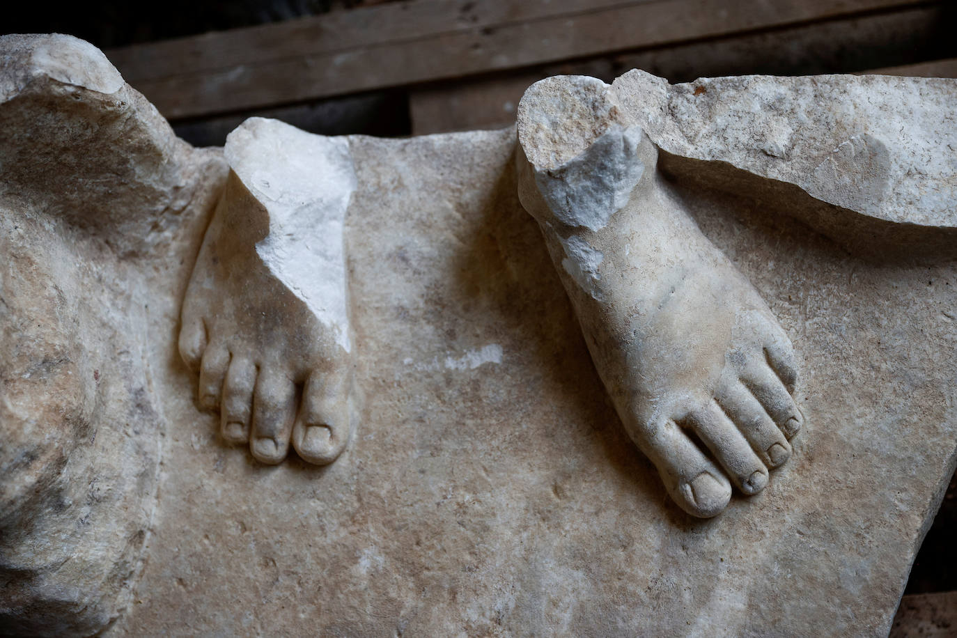 Fotos: Impresionante hallazgo en la Vía Apia de Roma