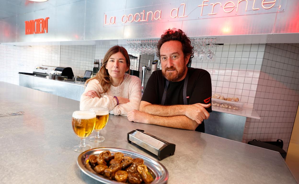 Marta Castillejo y Arturo Salvetti, en La Trinchera