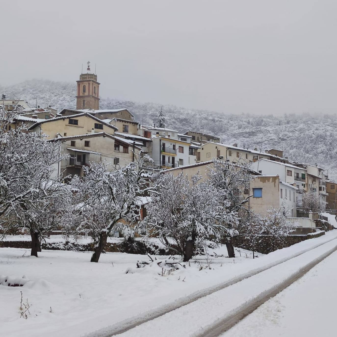 Nieve en Herbés