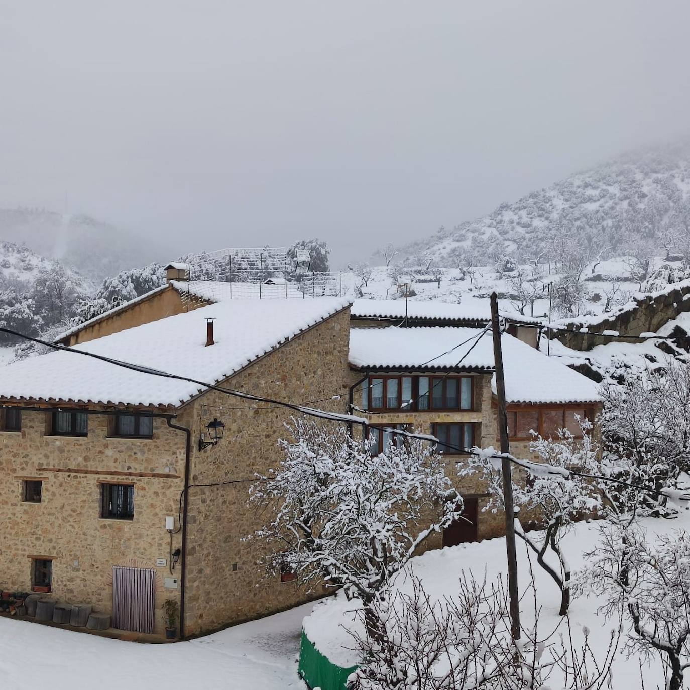 Nieve en Herbés