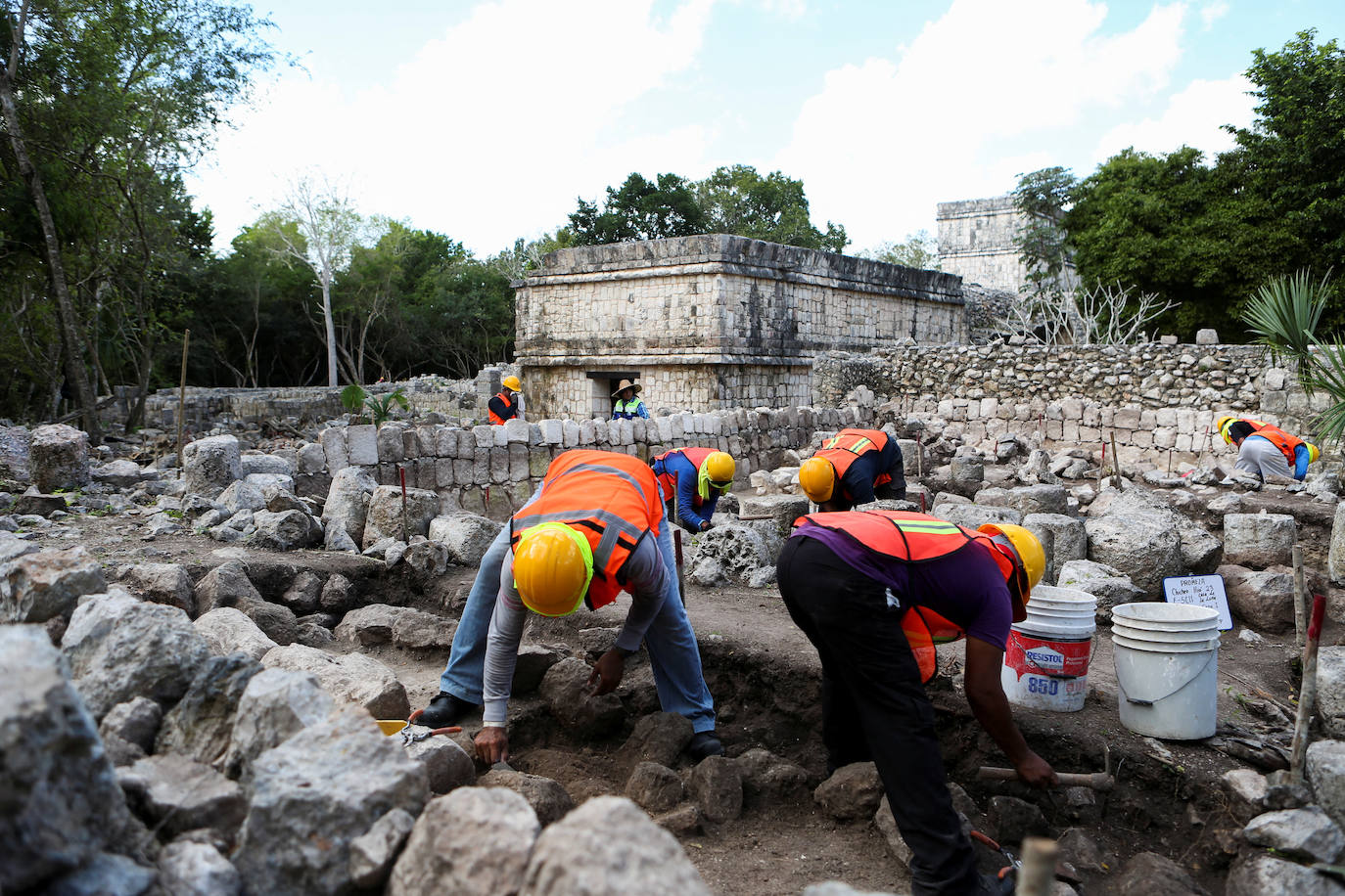 Fotos: Fascinante descubrimiento maya: encuentran la tumba de un personaje de la élite