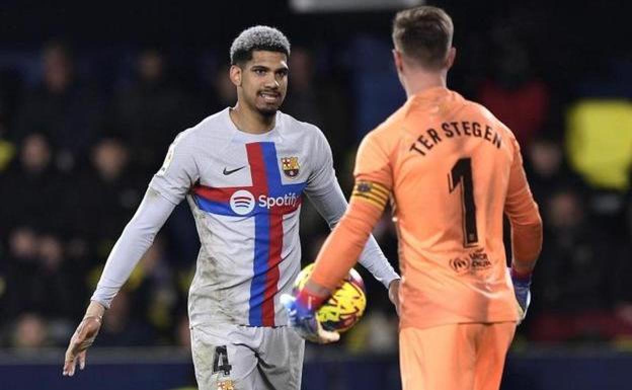 Ronald Araujo y Ter Stegen, baluartes del Barça