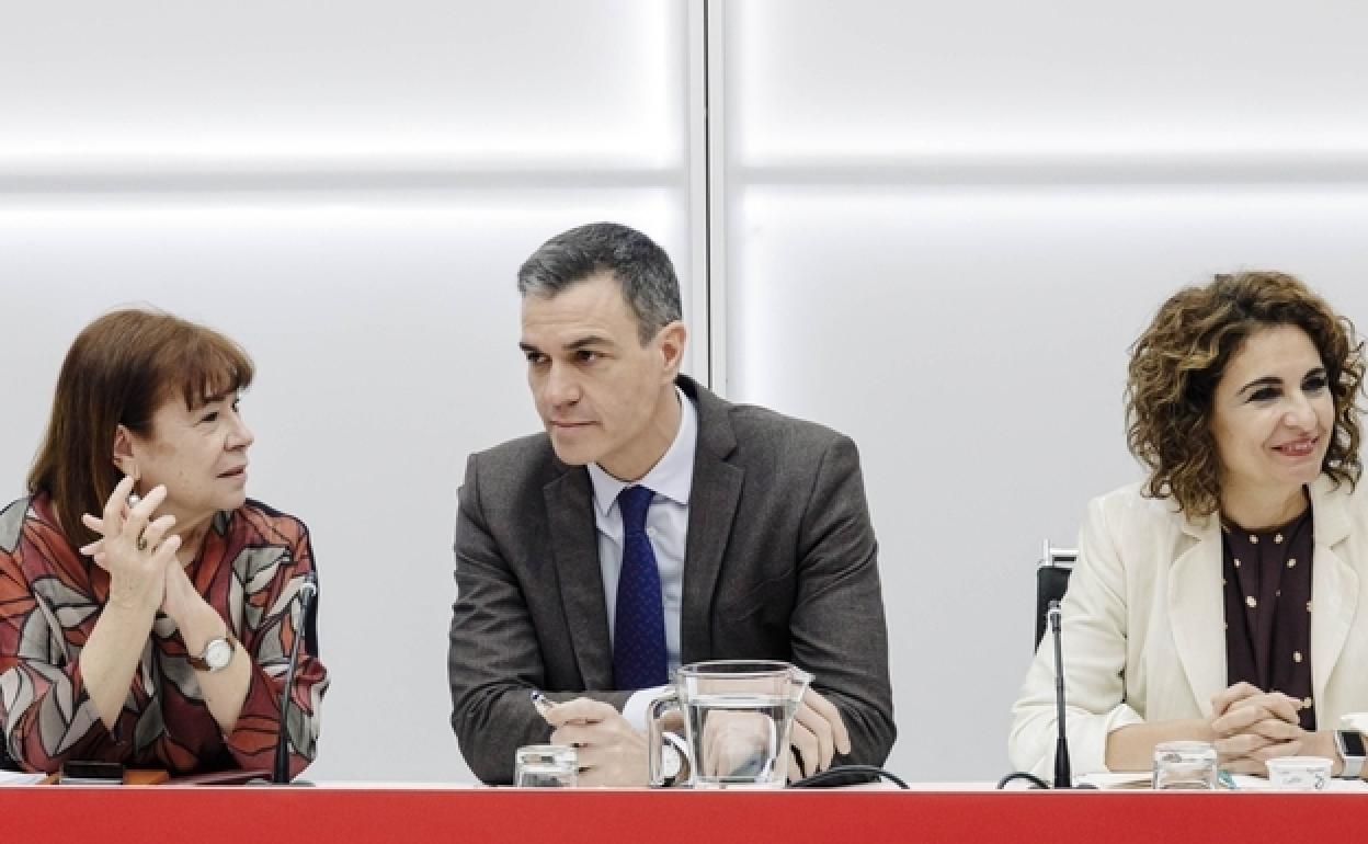 Sánchez preside la Ejecutiva del PSOE