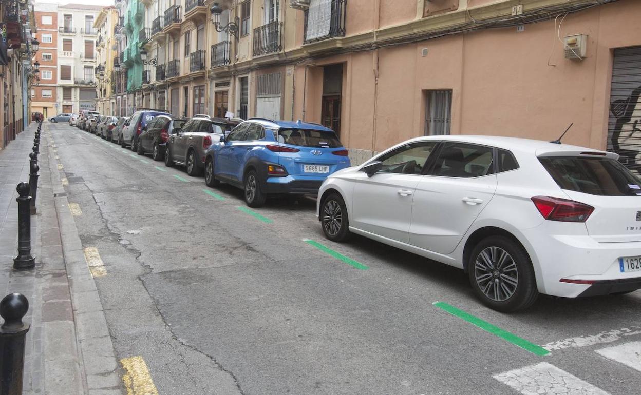 La nueva zona verde del barrio de Botánico, este martes. 