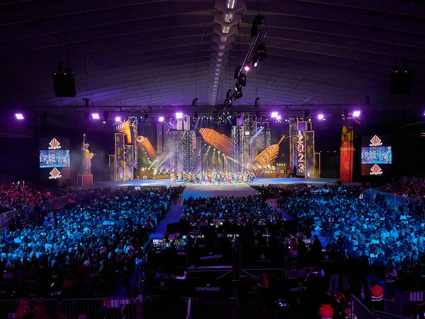 Fotos: Gala de elección de la Reina del Carnaval de Tenerife 2023