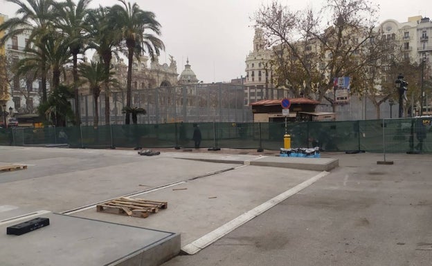 Imagen principal - Ágora Diseño Valencia y Fallas 2023 | El Ágora del Diseño deja sitio a la falla municipal