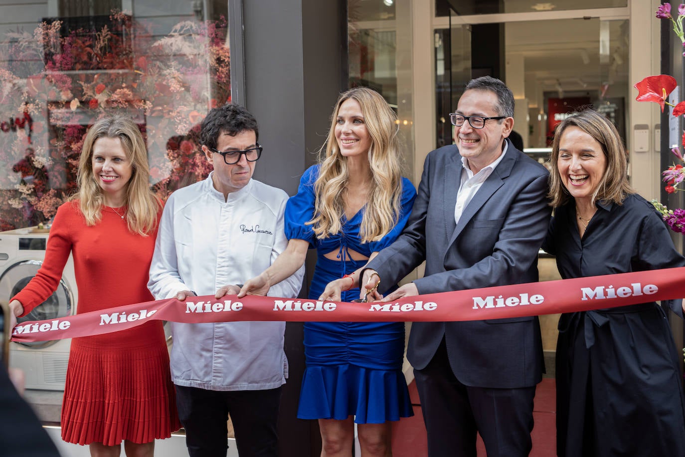 Ana Cristina, Ricard Camarena, Vanesa Romero, Antonio Salgado y Cristina Reche.