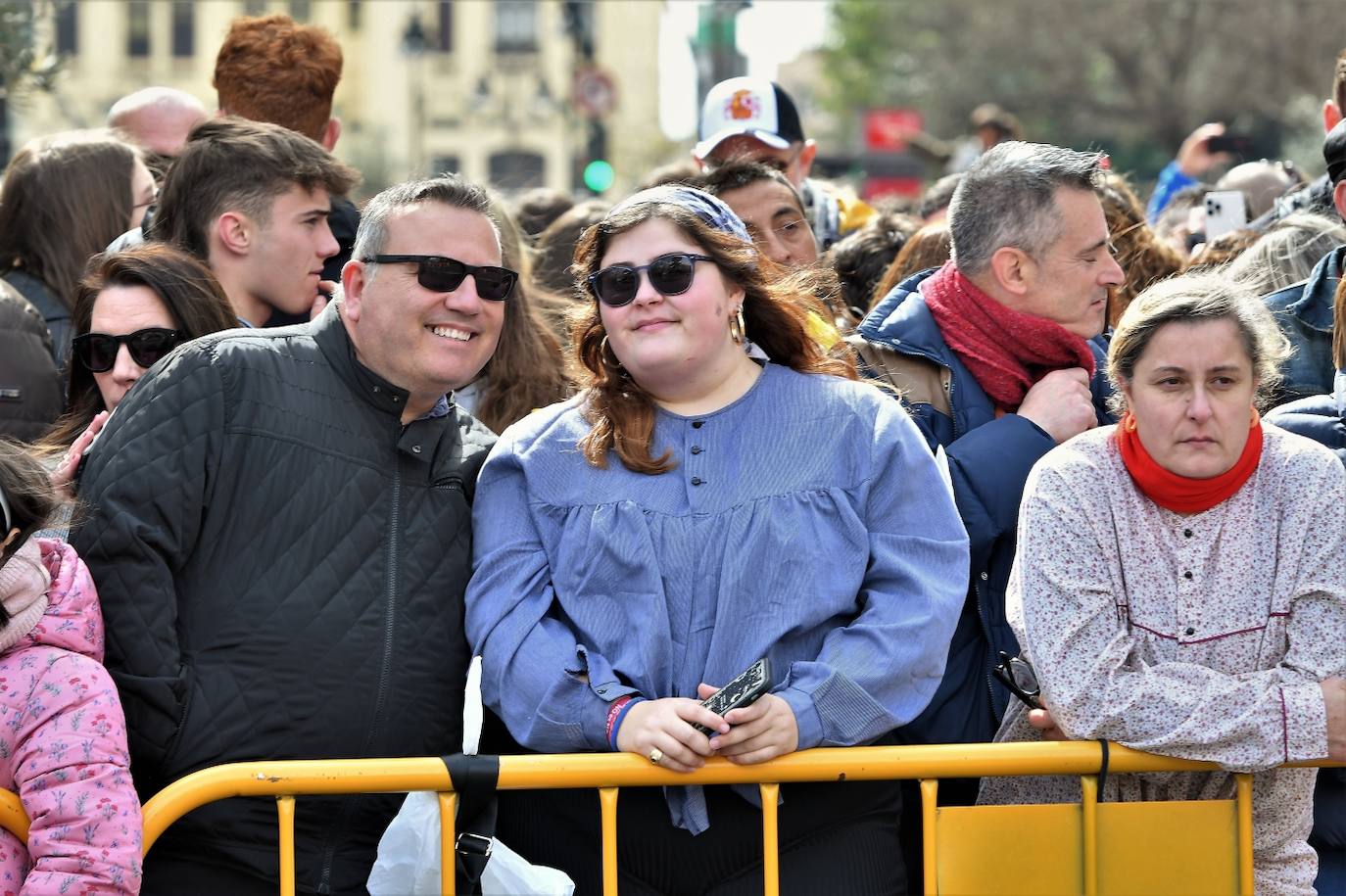 Fotos: Primera mascletà de las Fallas 2023