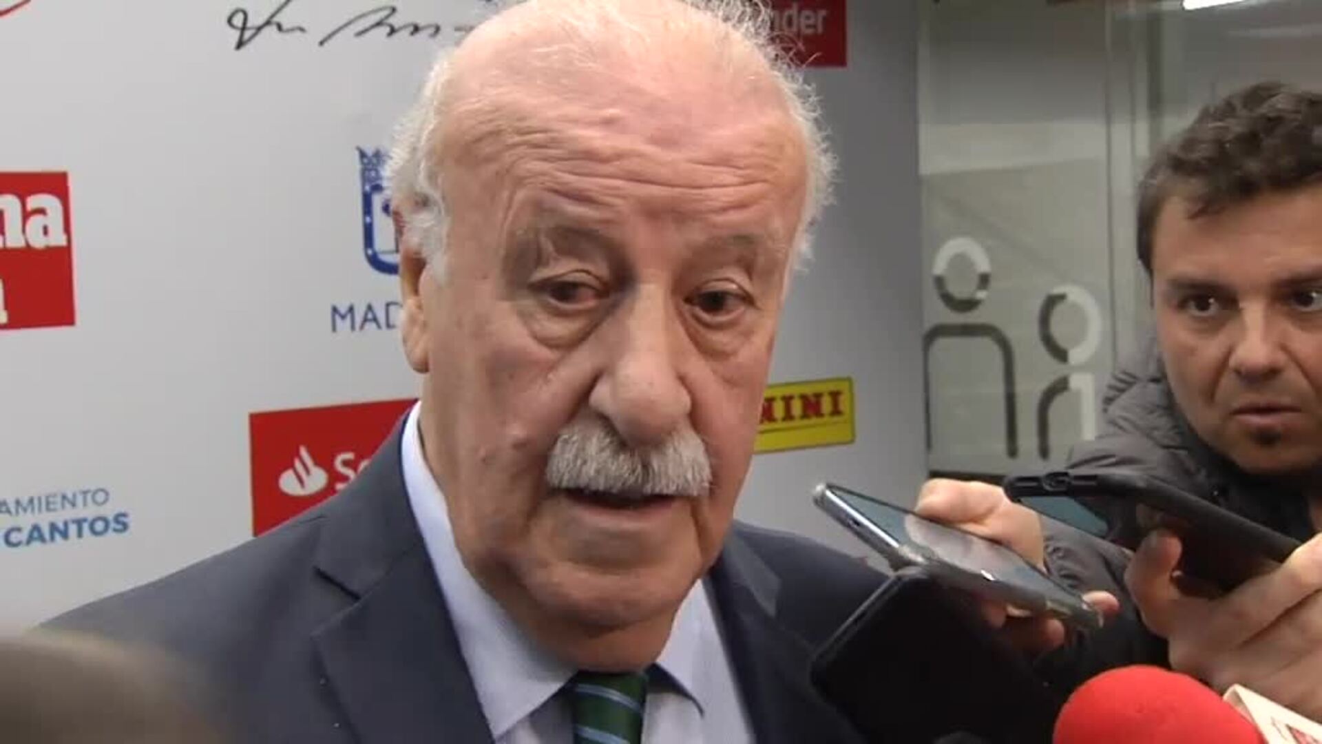 Del Bosque sobre De la Fuente: "Estamos en muy buenas manos y hay que dejarle trabajar"