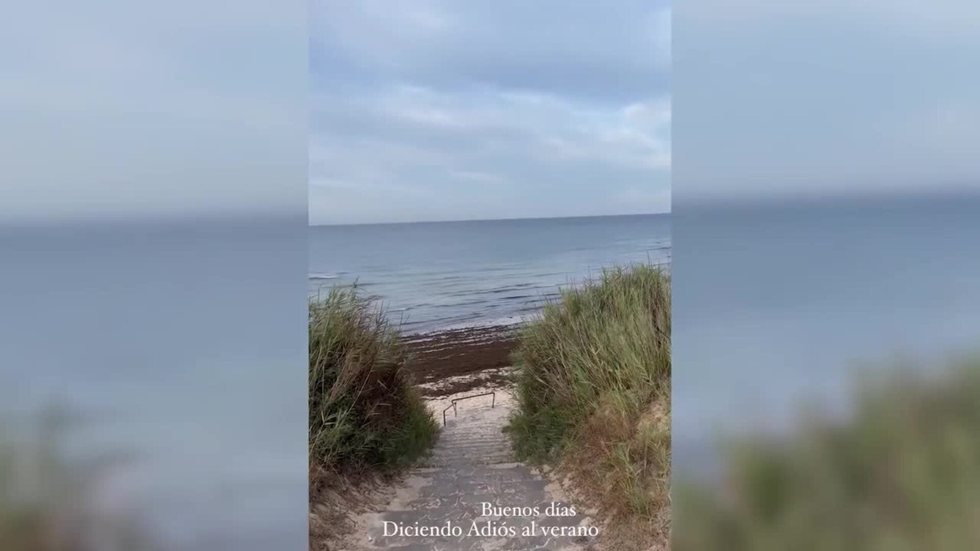 Así despide el verano Toñi Moreno y su pequeña Lola