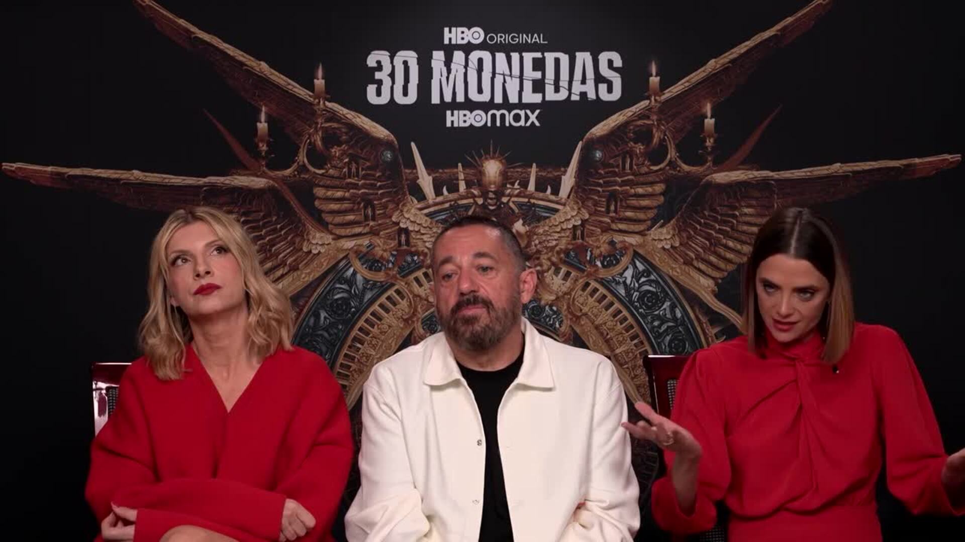 Los actores de '30 Monedas' recalcan que esta serie de terror se sirve de la "tradición católica"