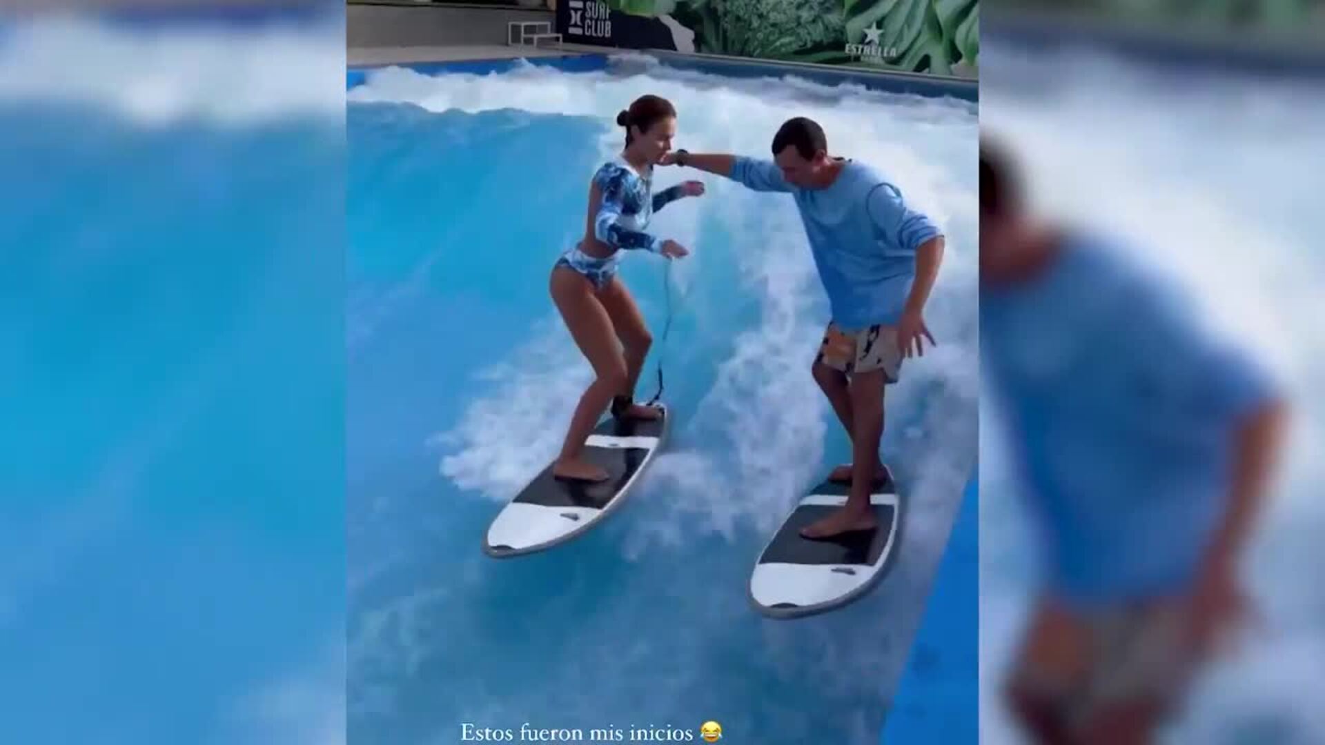 Laura Escanes muestra su antes y después en el mundo del surf