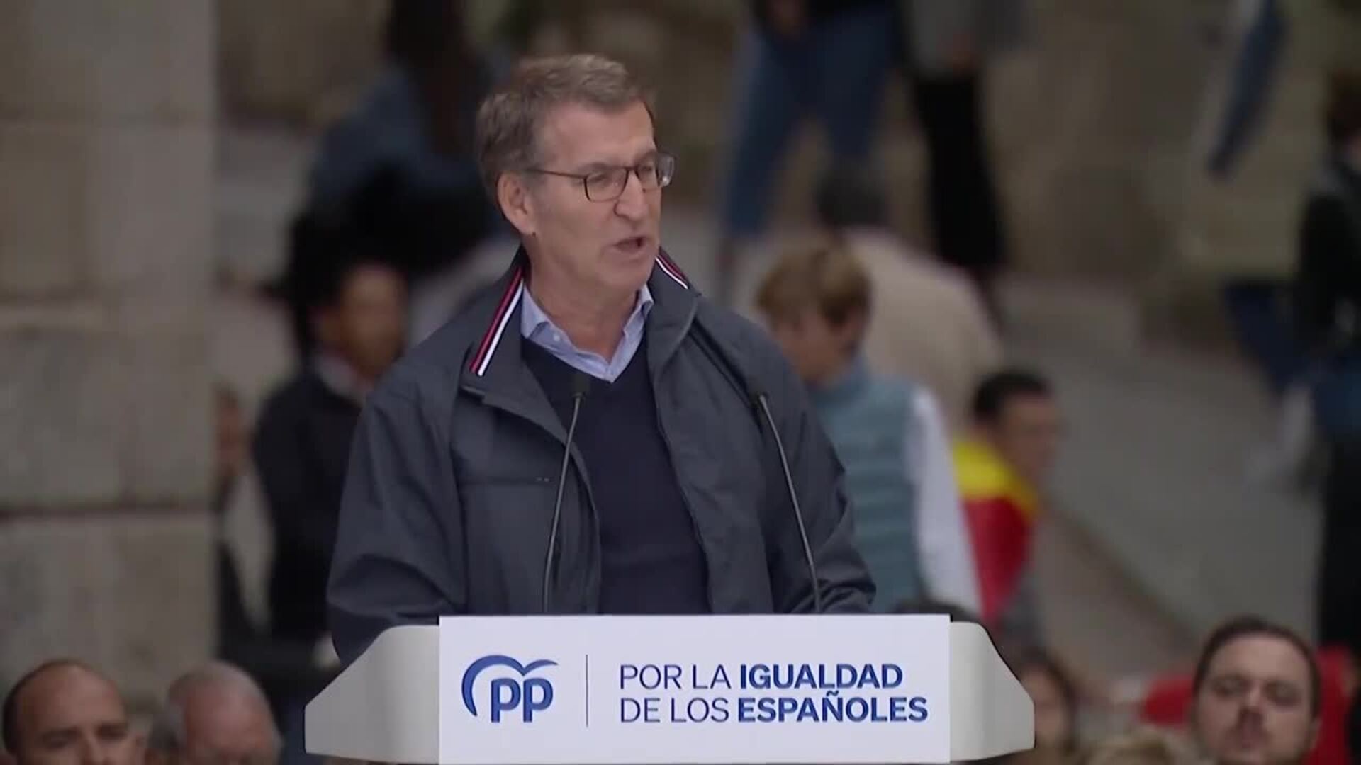 Feijóo dice que si Sánchez forma Gobierno, será un presidente dimitido desde el primer día