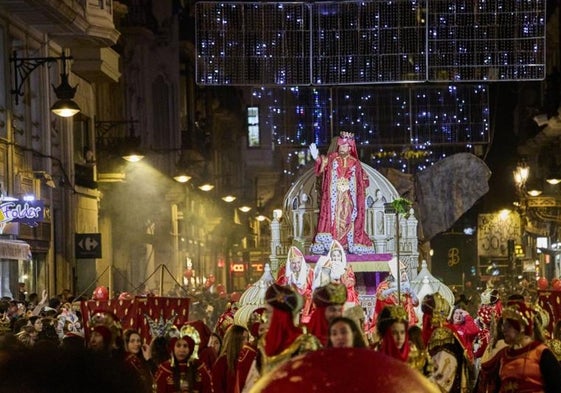 Un momento de la cabalgata del pasado año.