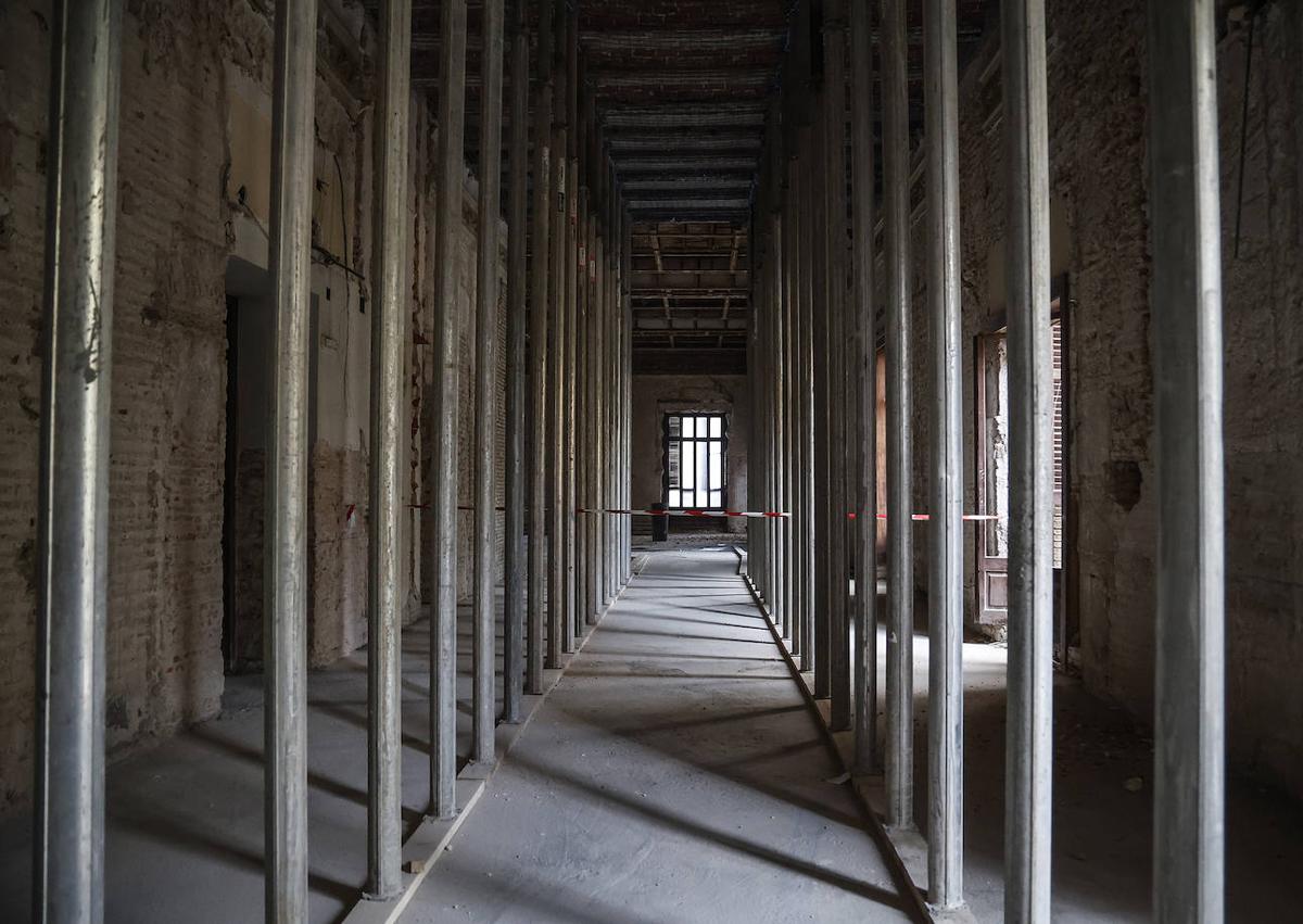 Imagen secundaria 1 - Así van las obras del Palacio de Justicia de Valencia