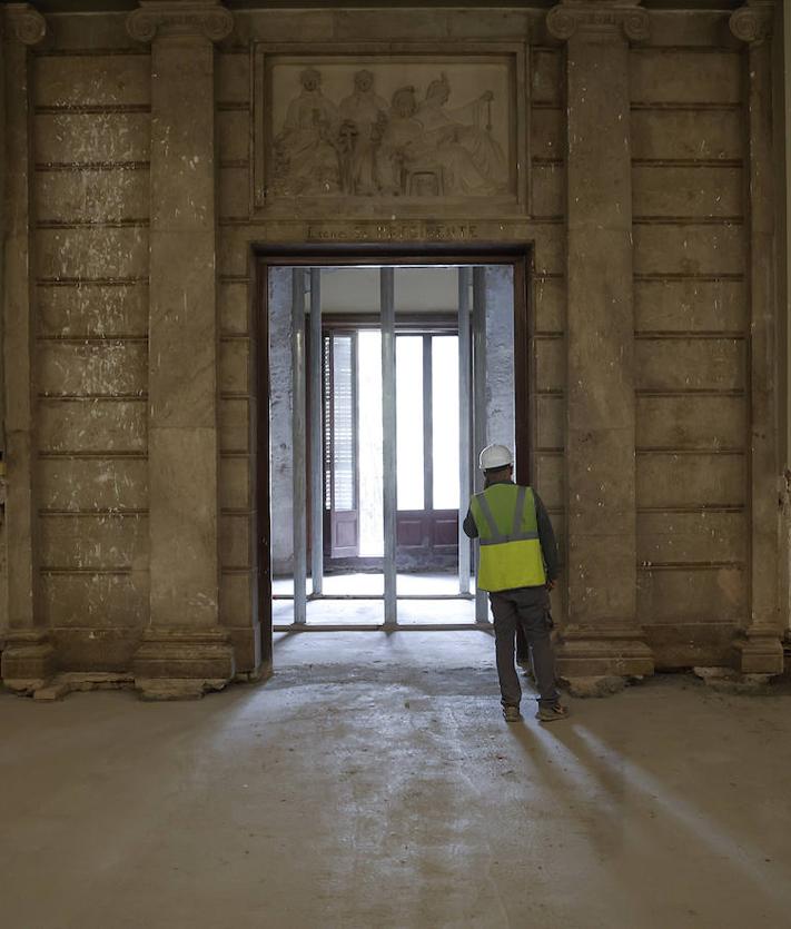 Imagen secundaria 2 - Así van las obras del Palacio de Justicia de Valencia