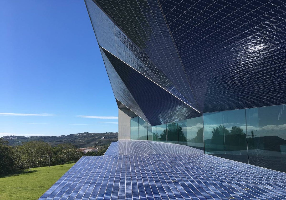 Exterior del Auditori Teulada Moraira.