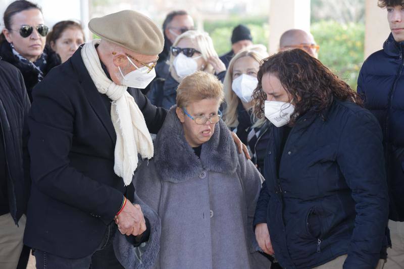 El funeral de Paco Arévalo, en imágenes