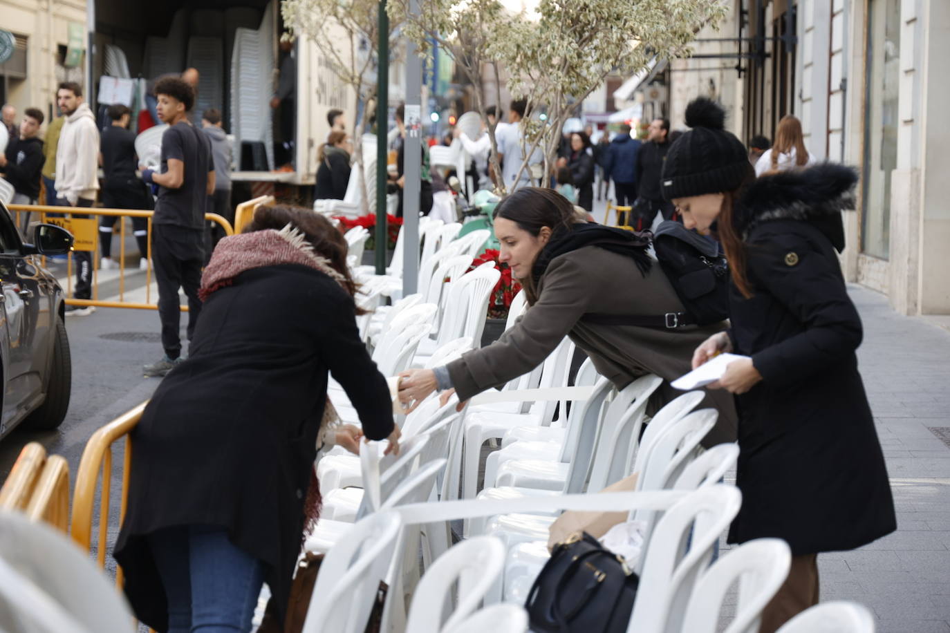 Fotos de los preparativos para la Cabalgata de Reyes de Valencia 2024