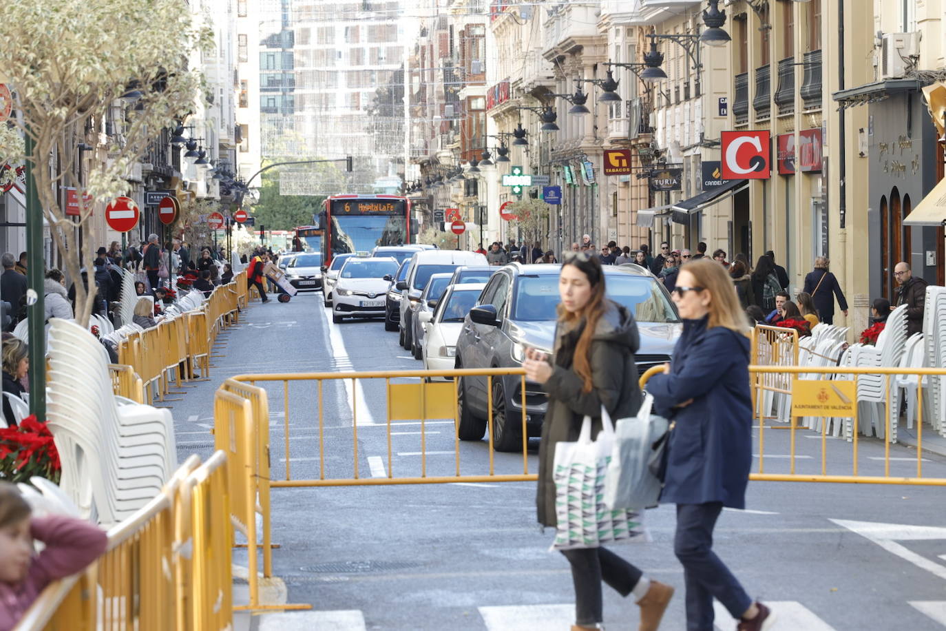 Fotos de los preparativos para la Cabalgata de Reyes de Valencia 2024