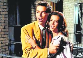 Richard Beymer y Natalie Wood, protagonistas de 'West Side Story'