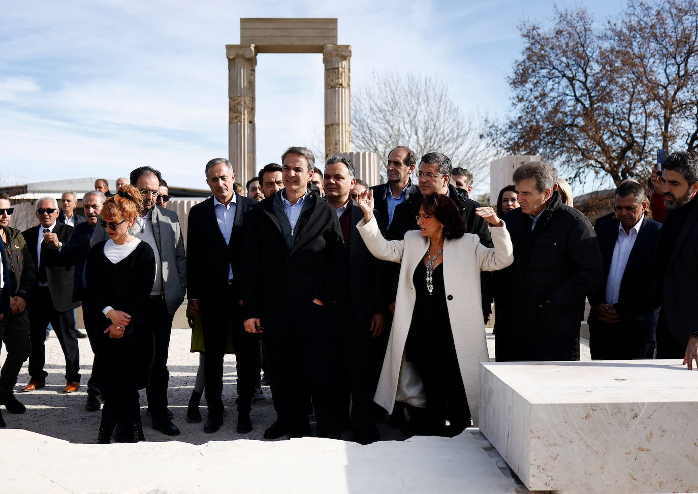 Grecia inaugura el espectacular palacio restaurado de Filipo II