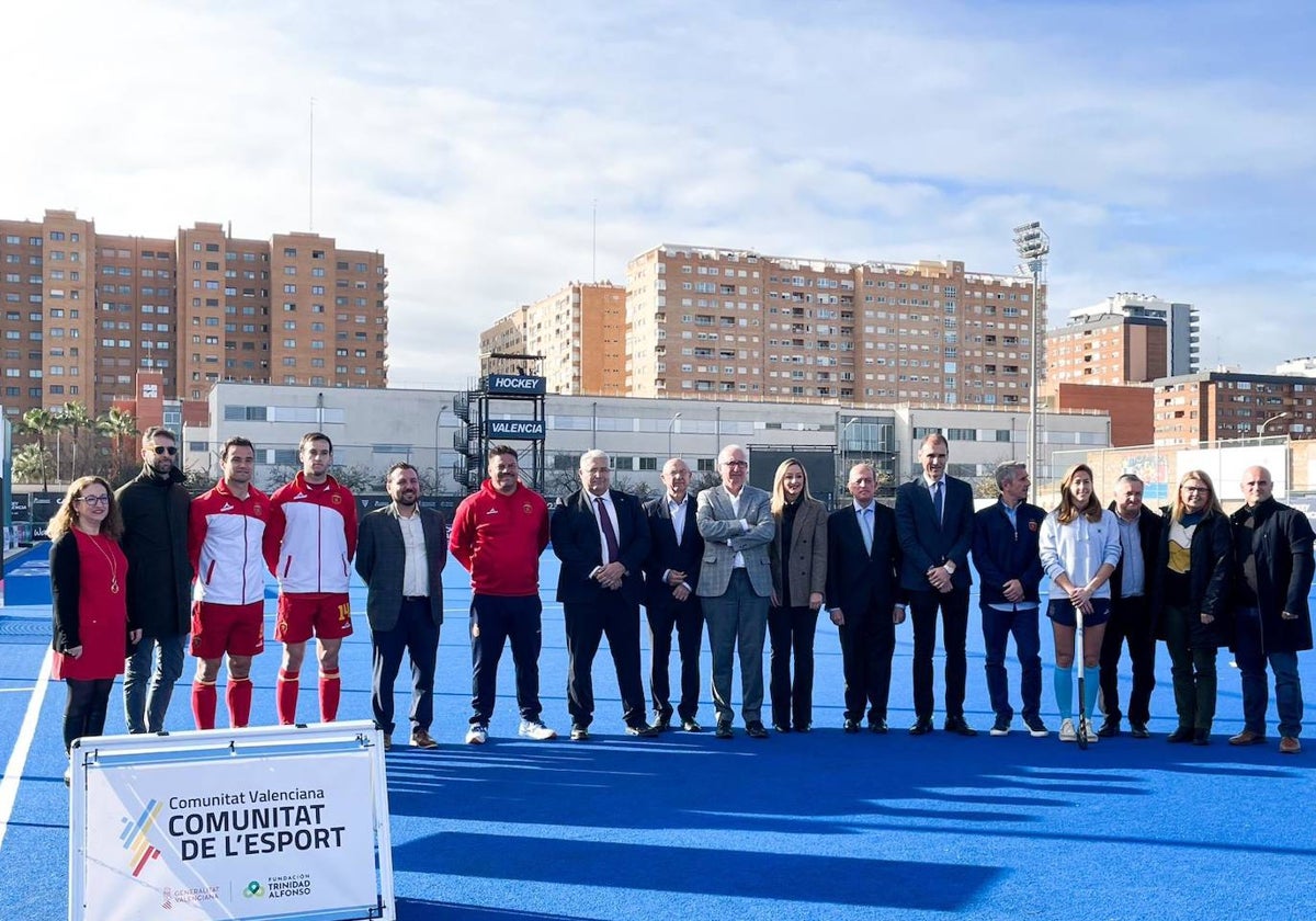 Presentación del Preolímpico de hockey.