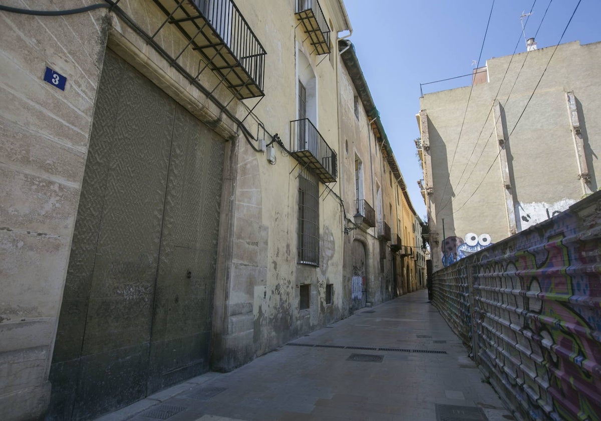 Edificios de los palacetes de Eixarchs.