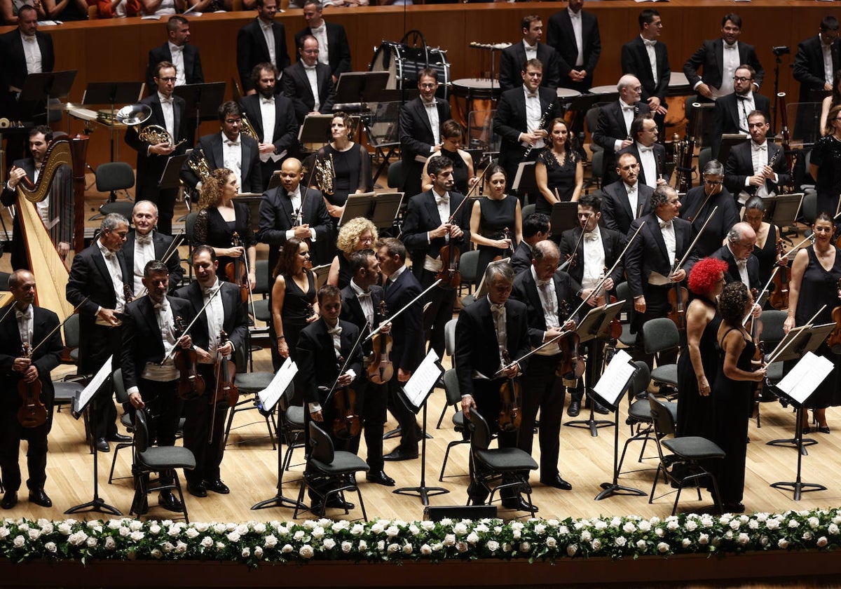 Concierto de reapertura del Palau de la Música de Valencia en octubre de 2023.