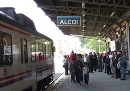 Estación de tren de Alcoi.