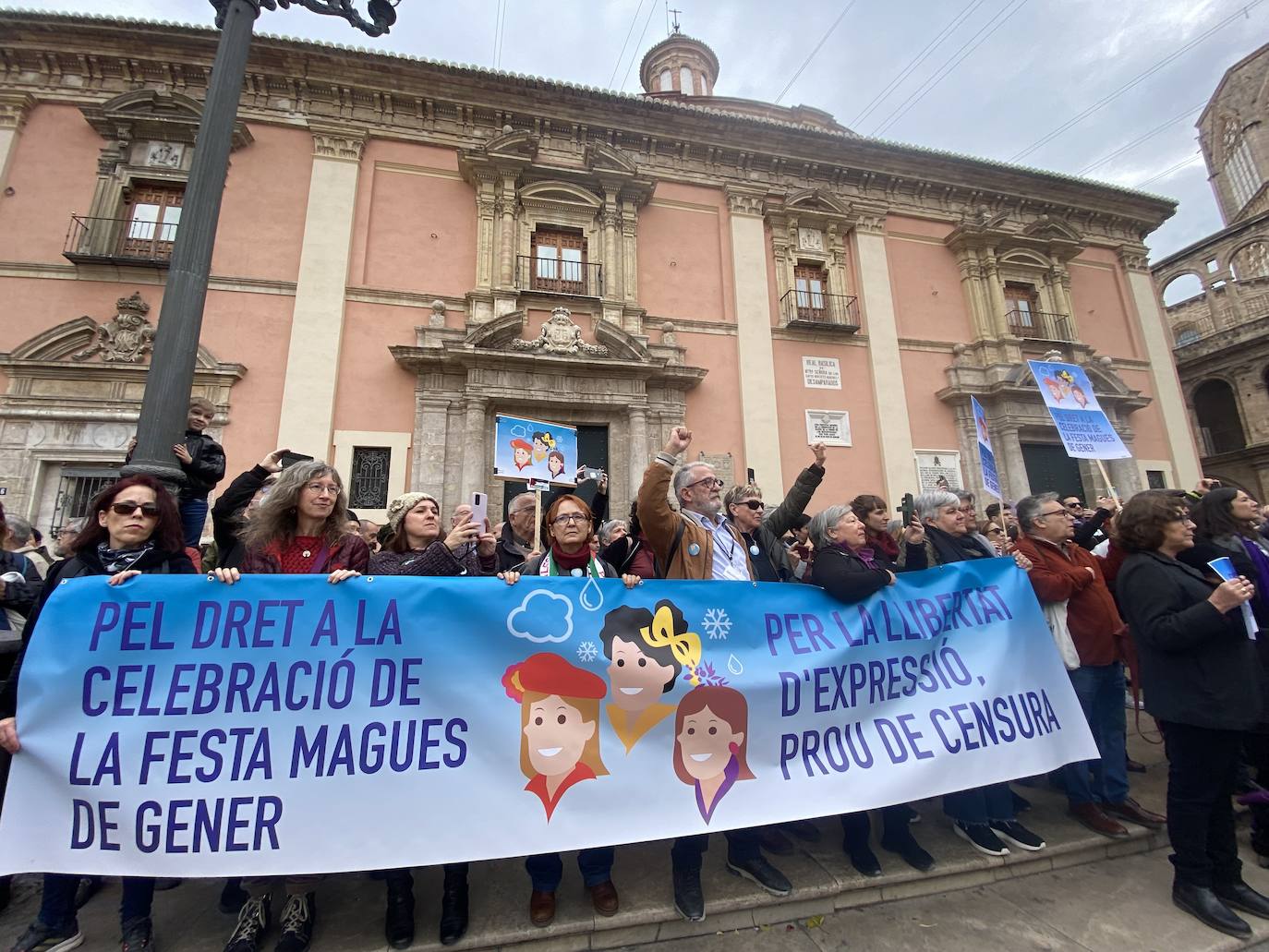 Manifestación de las Magas republicanas en Valencia