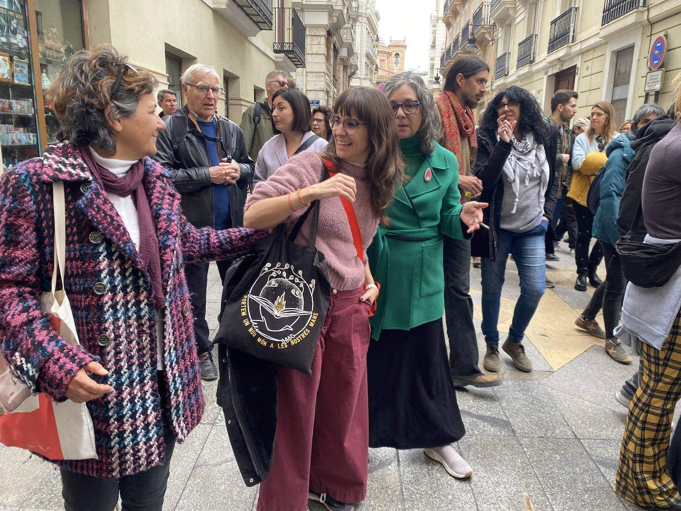 Manifestación de las Magas republicanas en Valencia