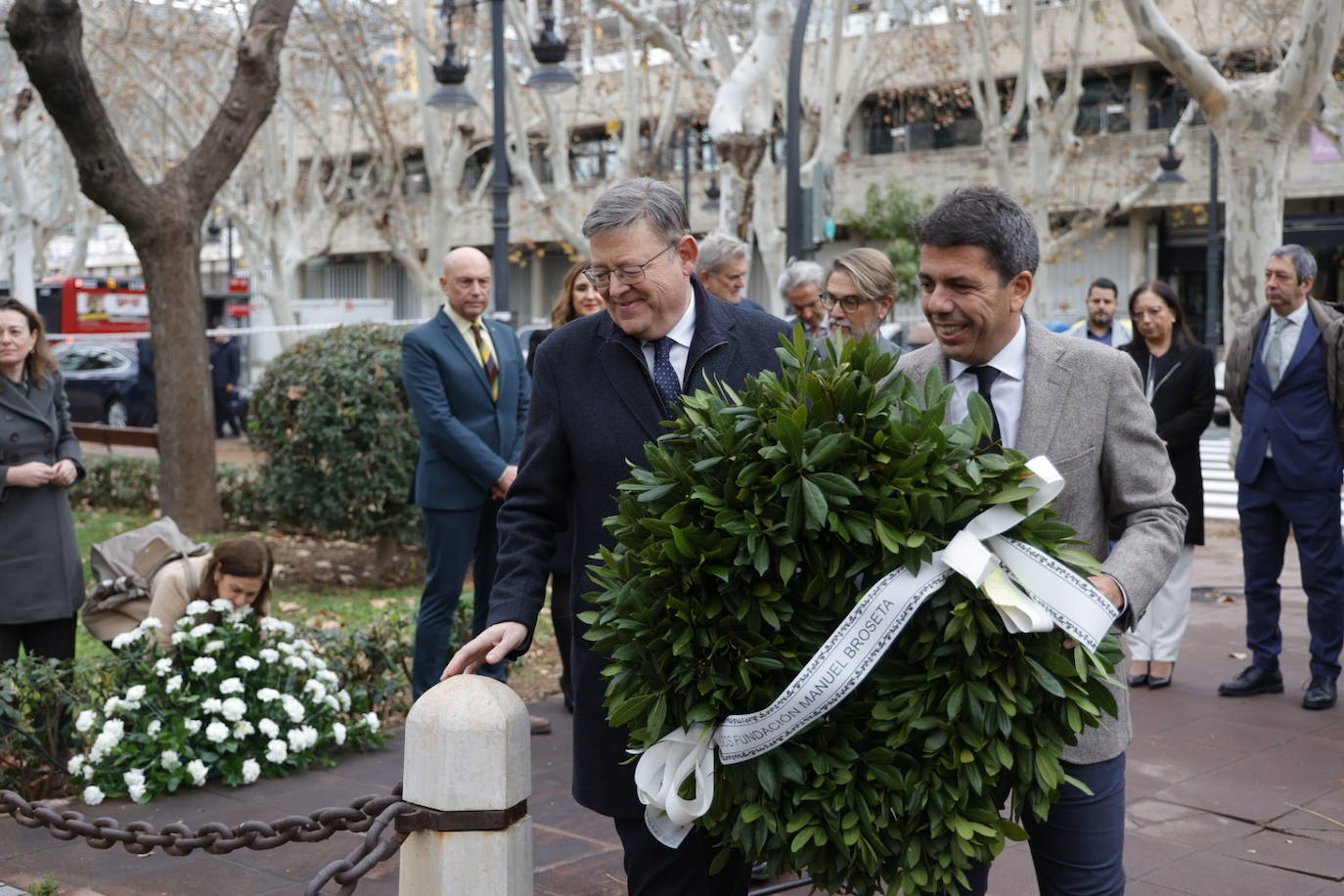 El homenaje al profesor Manuel Broseta, en imágenes