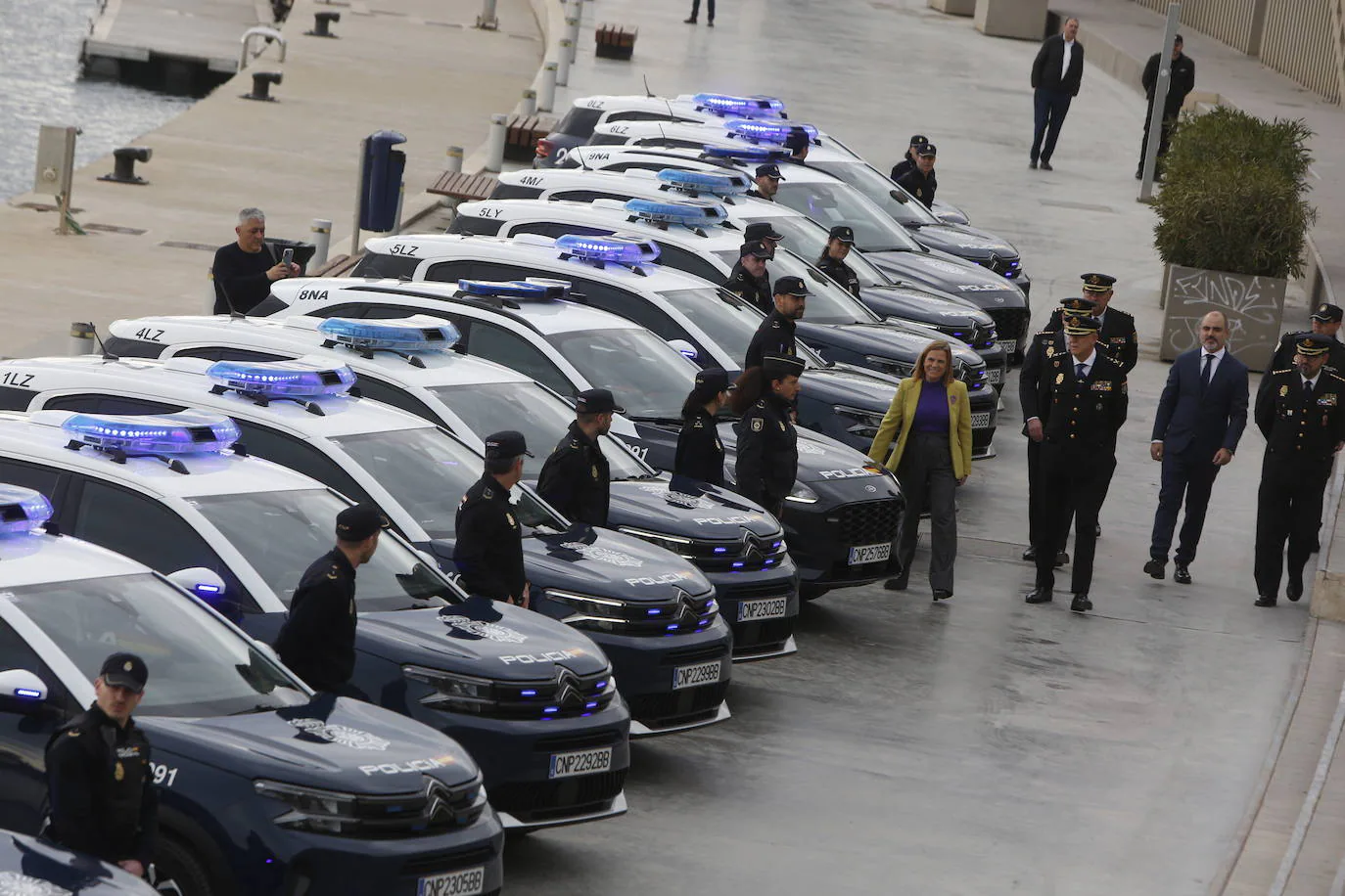 Los nuevos coches de la Policía Nacional