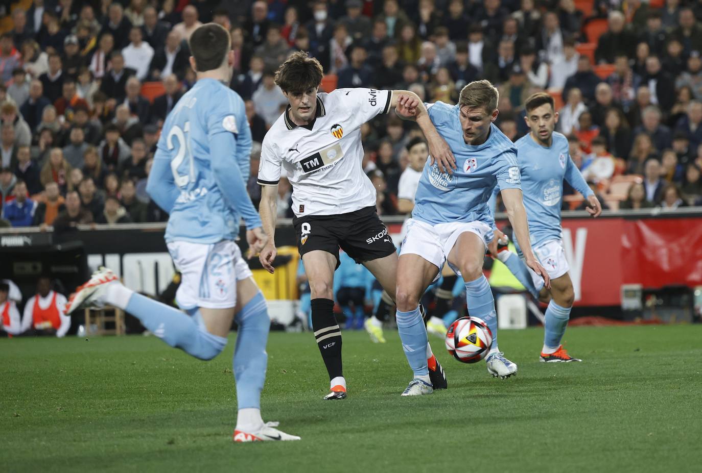 Las mejores imágenes del Valencia CF - RC Celta de Copa del Rey