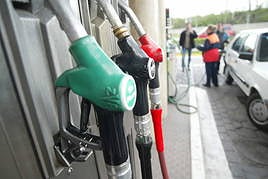 Surtidores de combustible.