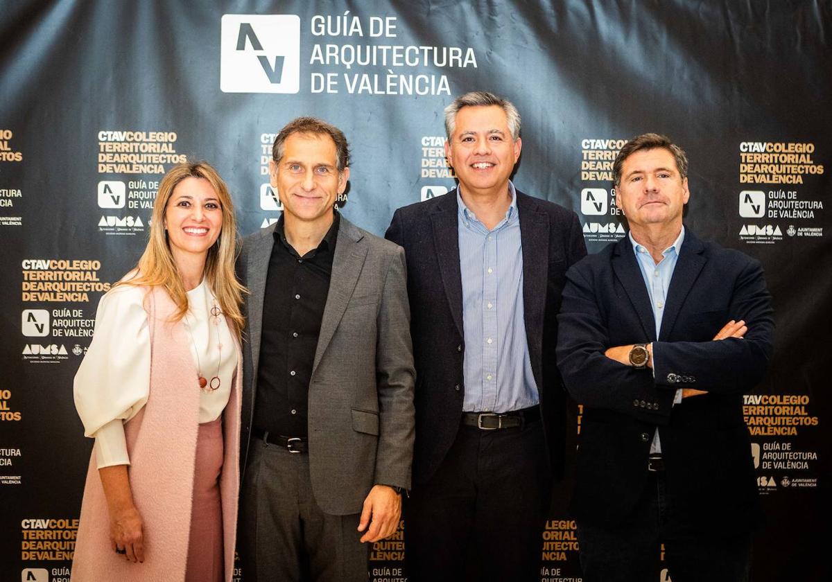 María García Valcanera, Malek Murad, Enrique Monzón y Fernando Llopis.