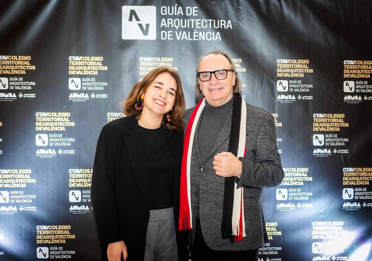 Los asistentes a la presentación de la Guía de Arquitectura de Valencia