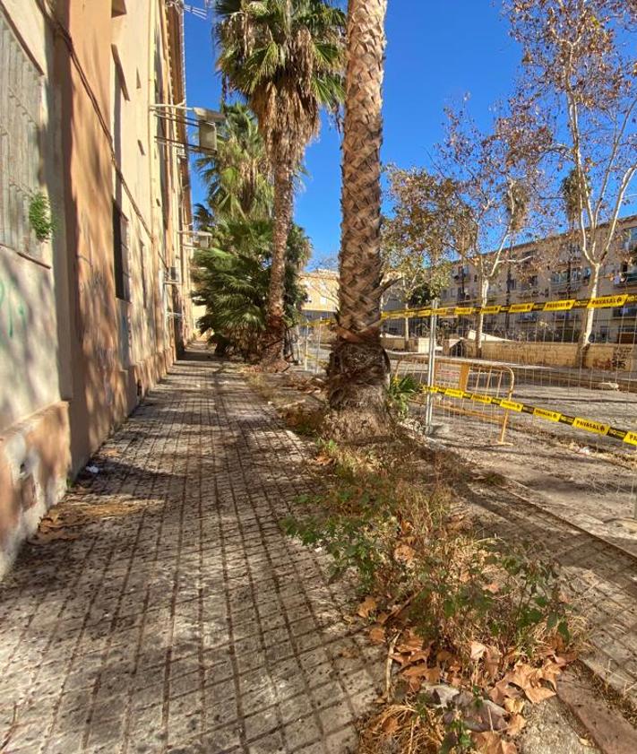 Imagen secundaria 2 - Las obras en La Malvarrosa.