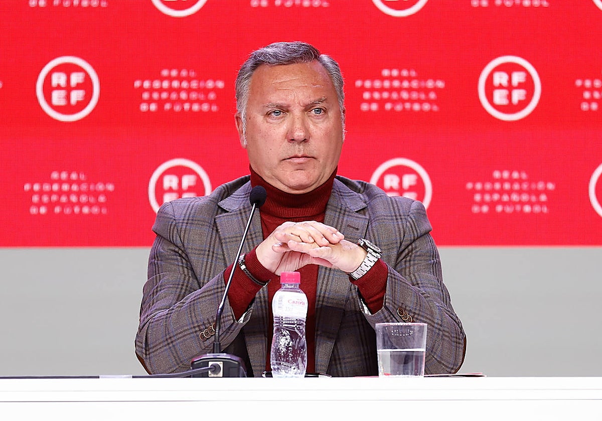 Medina Cantalejo, presidente de los árbitros.