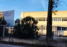 Lugar donde se ubicará el nuevo Palacio de Justicia de Ontinyent.