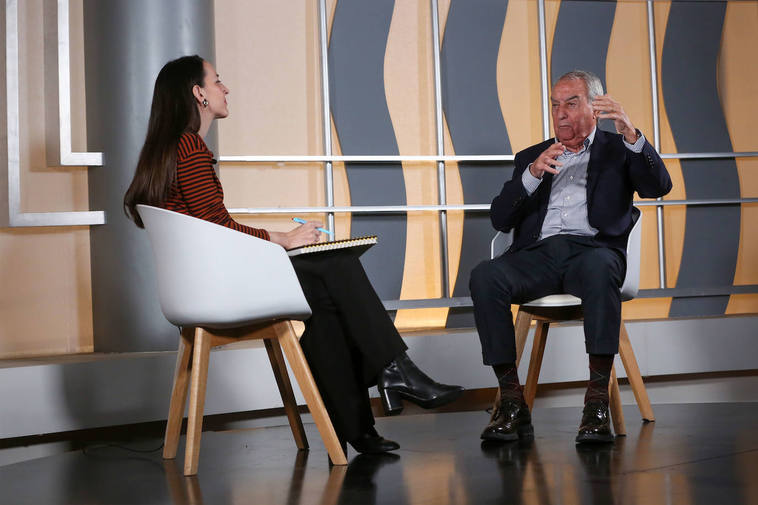 El empresario Federico Félix, durante la entrevista